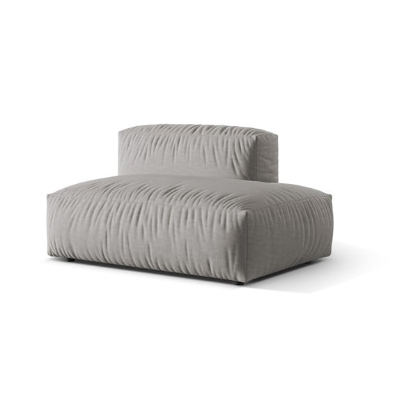 Světle šedý modul pohovky (pravý roh) Martina – Micadoni Home-image-1