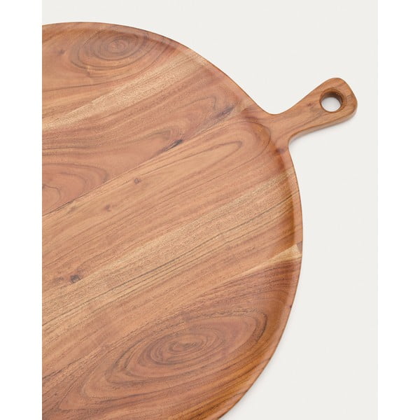 Servírovací dřevěné prkénko ø 50 cm Eitene – Kave Home-image-3