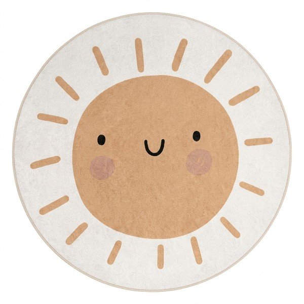 Pratelný dětský koberec ø100 cm Sunny World – Mila Home