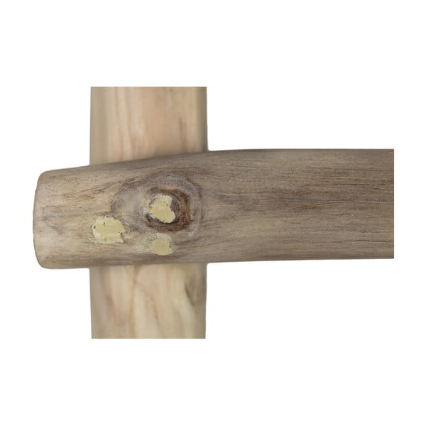 Žebřík z neopracovaného teakového dřeva HSM collection Demio-image-2