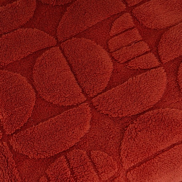 Deka z mikroplyše v cihlové barvě 130x160 cm Mid Century – Casa Selección-image-2