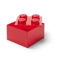 Červený plastový dětský úložný box 25x25x18 cm – LEGO®