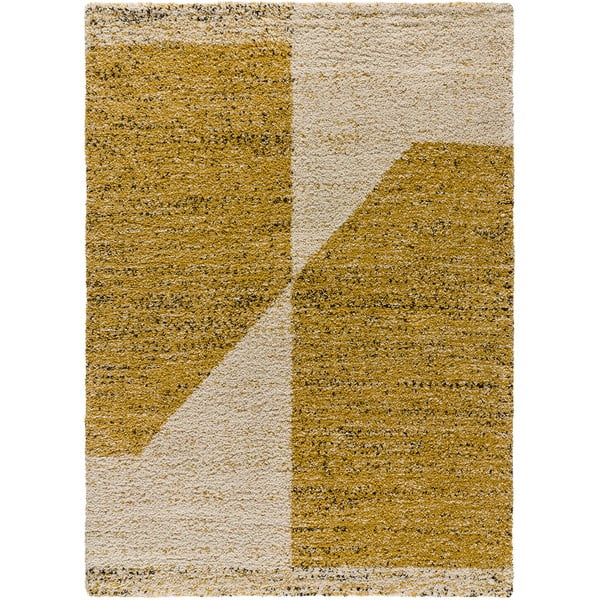 Hořčicově žlutý koberec Universal Ikone, 160 x 230 cm