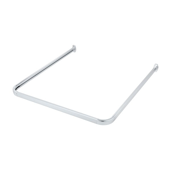 Tyč na sprchový závěs v leskle stříbrné barvě Era – Wenko-image-3