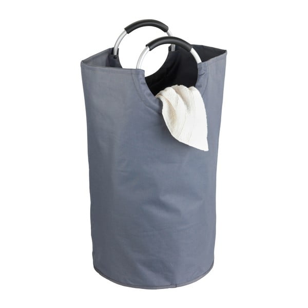 Šedý textilní odpadkový koš na tříděný odpad 69 l Jumbo – Wenko-image-2