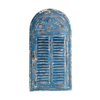Venkovní zrcadlo s dřevěným rámem 39x75 cm French – Esschert Design