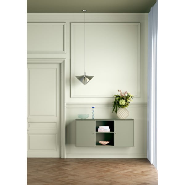 Khaki závěsná komoda 133x61x42 cm Mistral – Hammel Furniture-image-1