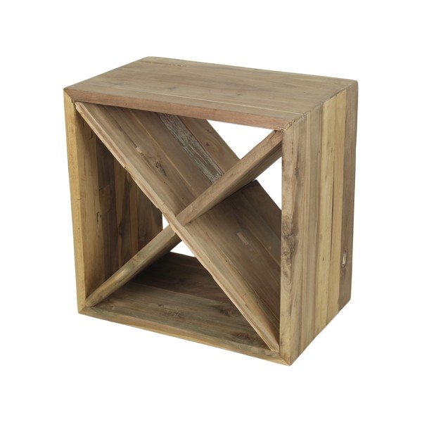 Odkládací stolek z recyklovaného teakového dřeva HSM collection Rack