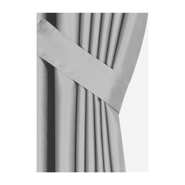 Šedý polo-zatemňovací závěs 260x100 cm - Mila Home-image-1