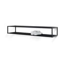 Černý kovový závěsný botník 118x20,5x30,5 cm School – Spinder Design