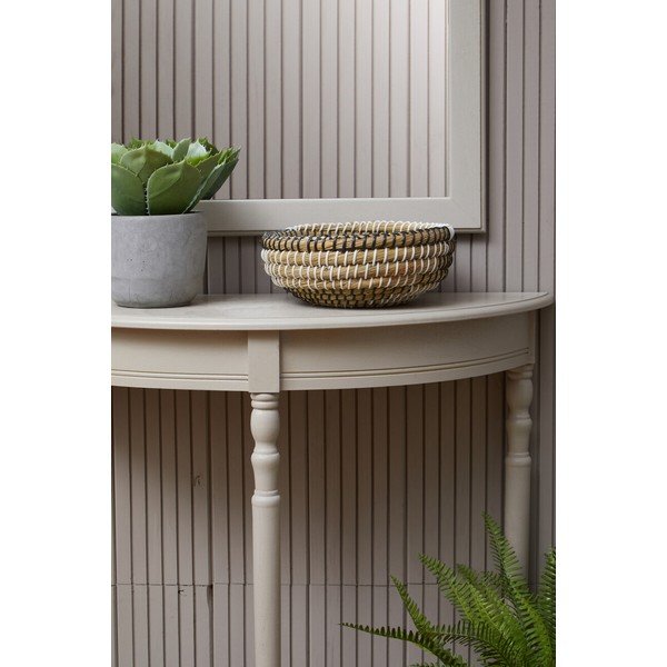 Béžový konzolový stolek z borovicového dřeva 30x80 cm Heritage – Premier Housewares-image-3