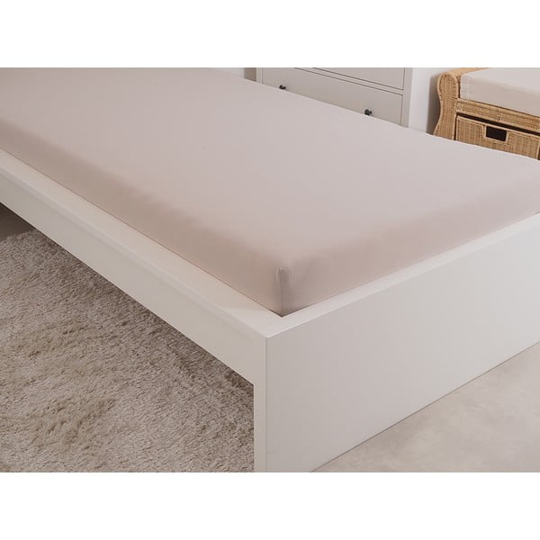 Světle hnědé prostěradlo 120x200 cm – B.E.S.-image-1