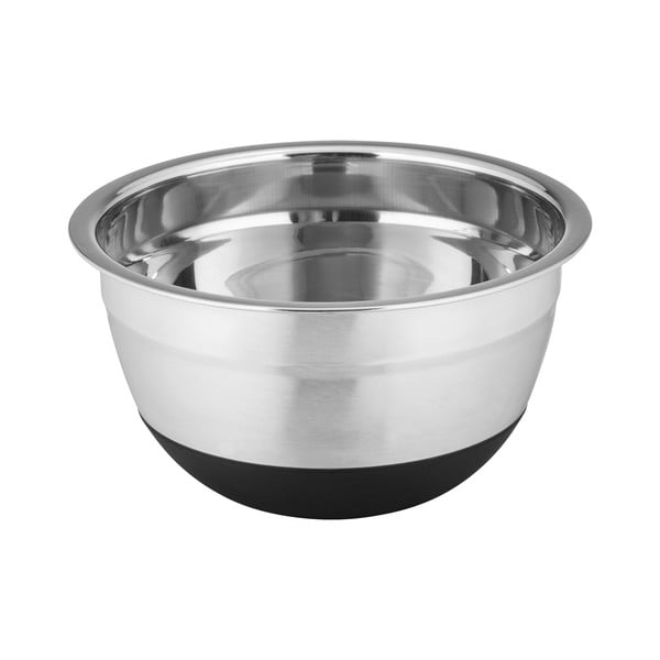 Nerezová mísa s protiskluzovým dnem Wenko Black Outdoor Kitchen Aru, 600 ml