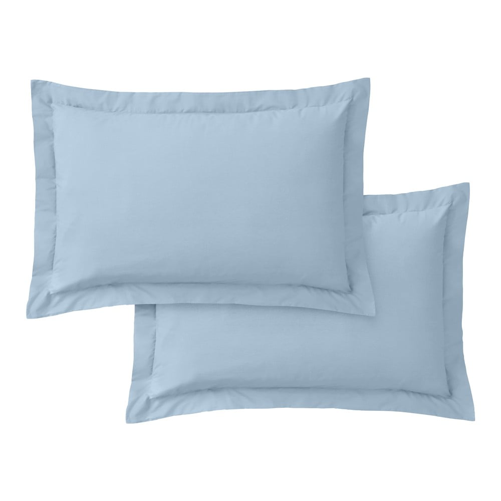 Povlaky na polštáře v sadě 2 ks z bavlněného perkálu 50x75 cm Cotton Percale – Bianca