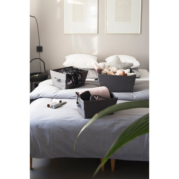 Úložný látkový košík 34,5x45x25 cm Soft Storage – Bigso Box of Sweden-image-1