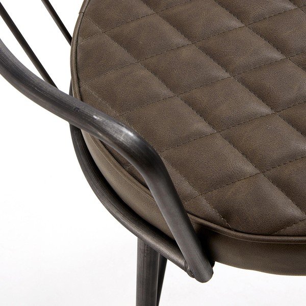 Hnědá barová židle Kave Home, výška 92 cm-image-1