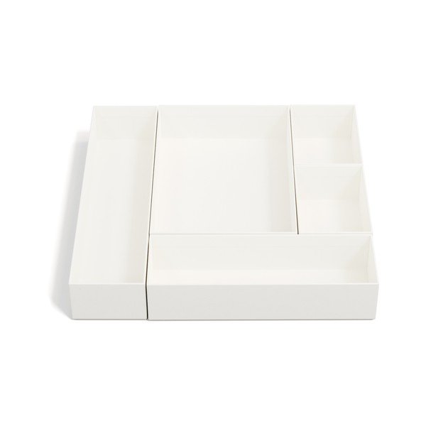 Kartonové organizéry do šuplíku v sadě 5 ks Emma Paper Laminate – Bigso-image-3