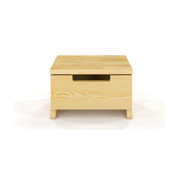 Noční stolek z borovicového dřeva se zásuvkou SKANDICA Spectrum