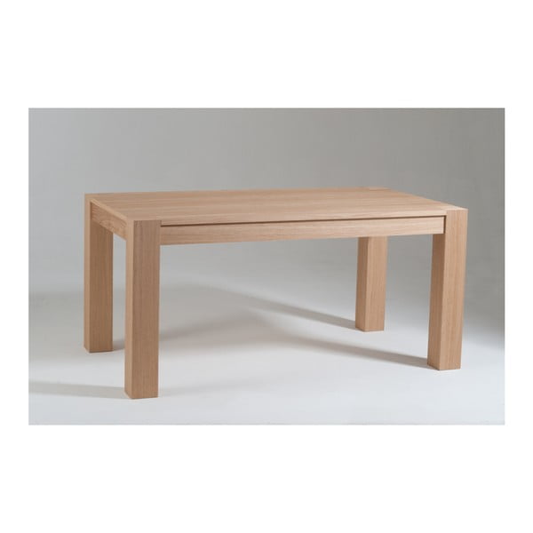 Dřevěný rozkládací jídelní stůl Castagnetti Brushed, 160 cm