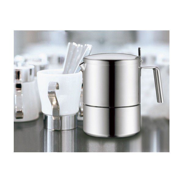 Kulatý kávovar z nerezové oceli Cromargan® WMF Kult-image-2