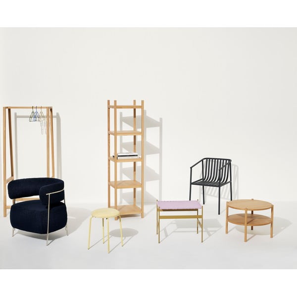 Kulatý konferenční stolek v dekoru dubu ø 60 cm Acorn – Hübsch-image-2