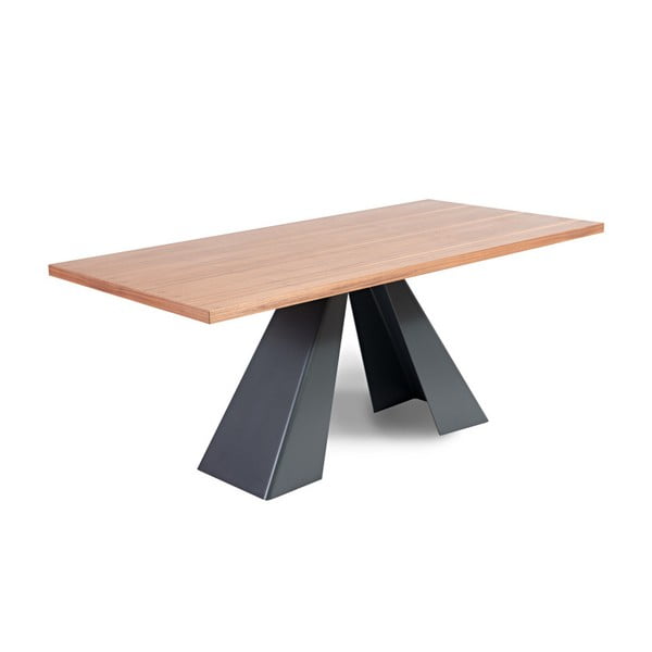 Jídelní stůl s deskou z dubového dřeva Charlie Pommier Visionnaire, 180 x 90 cm
