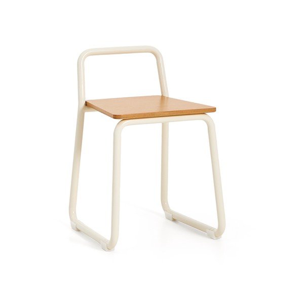 Béžová kovová dětská židle Tinn – Kave Home