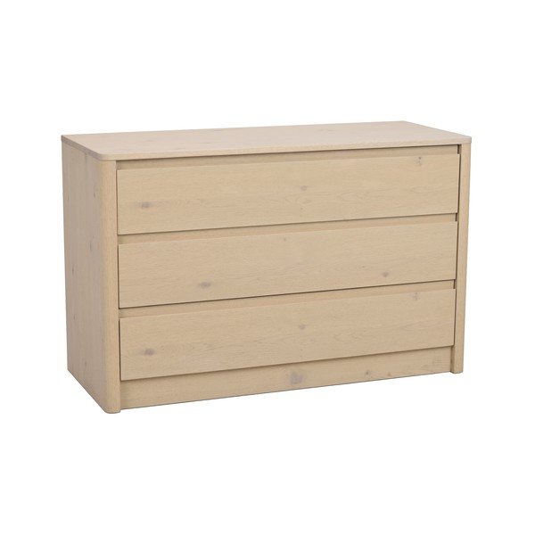 Komoda v dekoru dubu ve světle přírodní barvě 110x70x45 cm Melstone – Rowico
