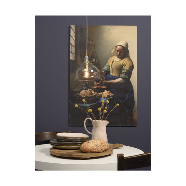 Závěsné svítidlo ve zlaté barvě se skleněným stínidlem ø 20 cm Brussels – it's about RoMi-image-2