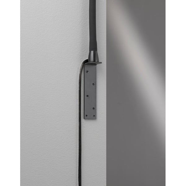 Černé kovové LED stmívatelné bodové svítidlo Raik – Fischer & Honsel-image-3