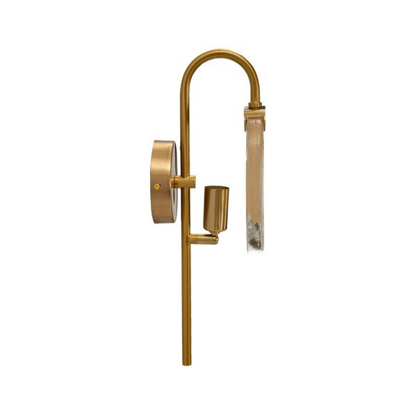 Skleněné nástěnné svítidlo ve zlaté barvě Softy – Mauro Ferretti-image-2