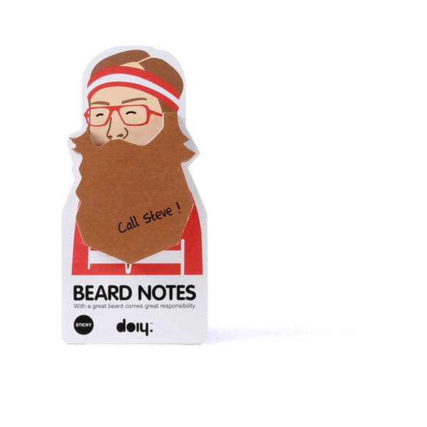 Sada 3 lepících bločků Beard Notes-image-4