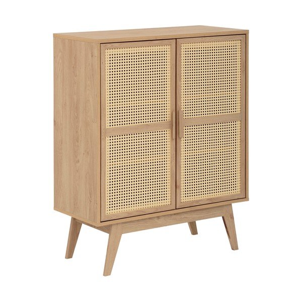 Skříňka v dekoru dubu v přírodní barvě 87x110 cm Bridget – Støraa-image-2