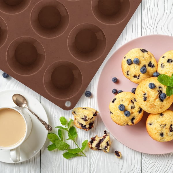Silikonová forma na pečení muffinů 23,5x29 cm – Orion-image-1