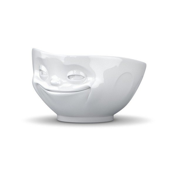 Usměvavá miska, bílá z kavárny U Kubistů-image-1