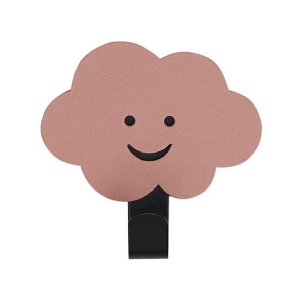 Růžový ocelový háček bez vrtání Cloud Nupo – LIND DNA