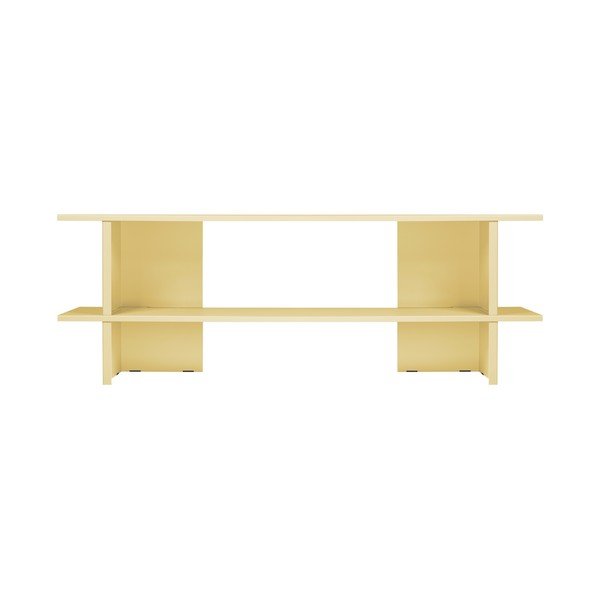 Žlutý kovový regál 160x57x37 cm Hes – noo.ma-image-2