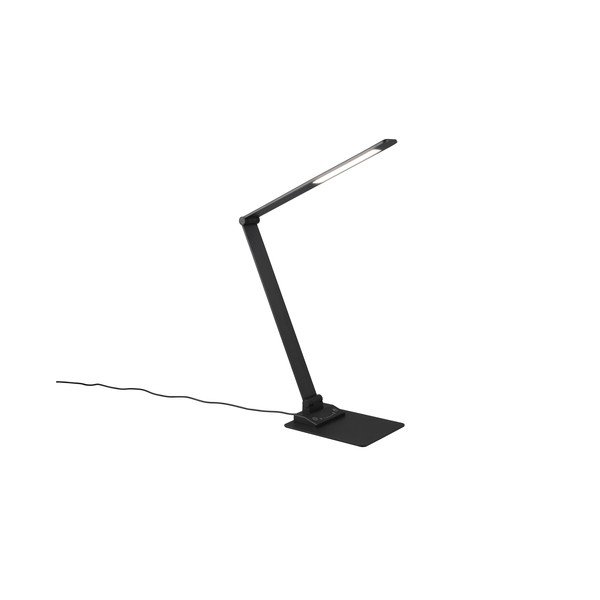 Černá LED stmívatelná stolní lampa (výška 72 cm) Travis – Trio-image-2