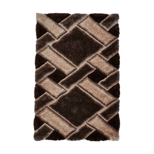 Tmavě hnědý ručně tkaný koberec 120x170 cm Noble House – Think Rugs