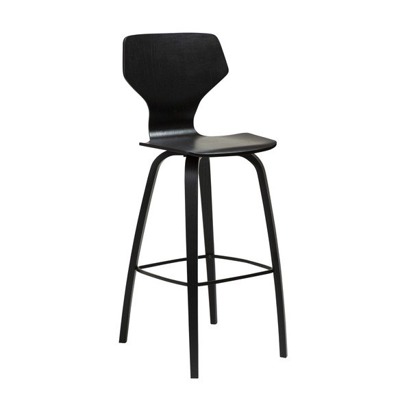 Černá barová židle (výška sedáku 75 cm) S.I.T – DAN-FORM Denmark