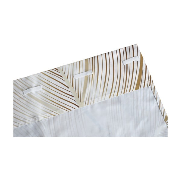 Závěs z bavlněného saténu ve zlaté barvě 110x170 cm Golden Leaves – Butter Kings-image-2