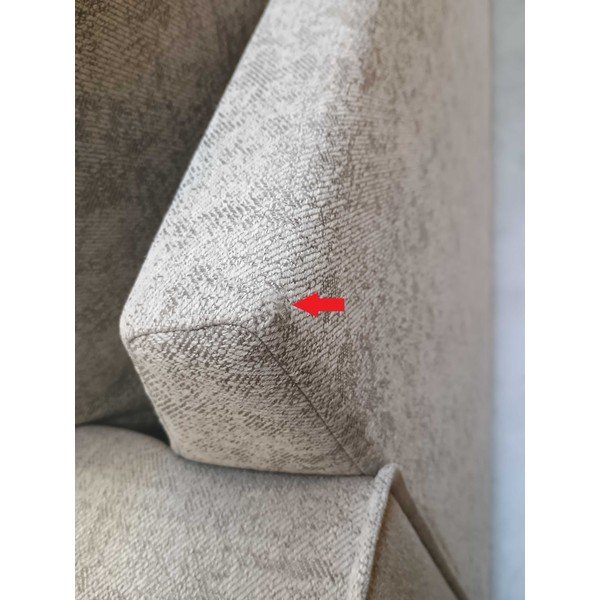 Světle šedá rohová pohovka (levý roh/do tvaru L) Copenhagen - II. jakost – Scandic-image-4