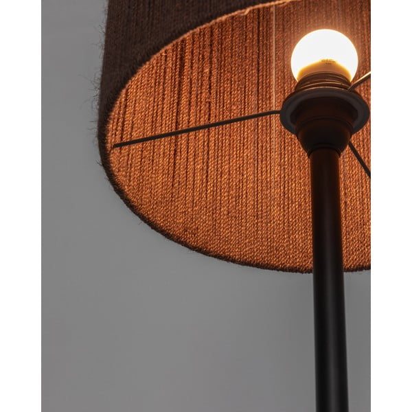 Stolní lampa v tmavě přírodní barvě z masivu akácie (výška 147 cm) Kor – Kave Home-image-2
