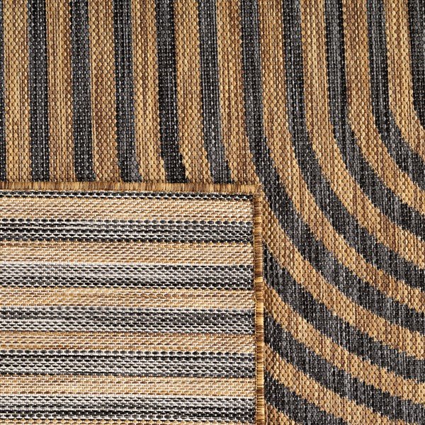 Černý/hnědý vnitřní a venkovní koberec 160x230 cm Mira 1453 – Ayyildiz Carpets-image-4