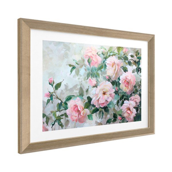 Tištěný obraz s rámem 75x56 cm Blooming Roses – Styler-image-4
