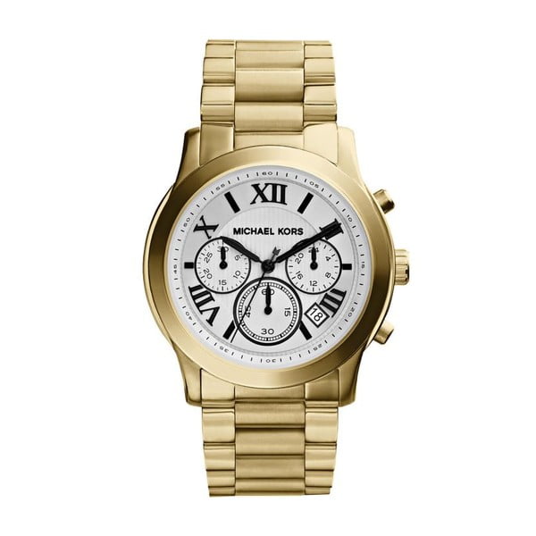 Unisex hodinky ve zlaté barvě Michael Kors Henry