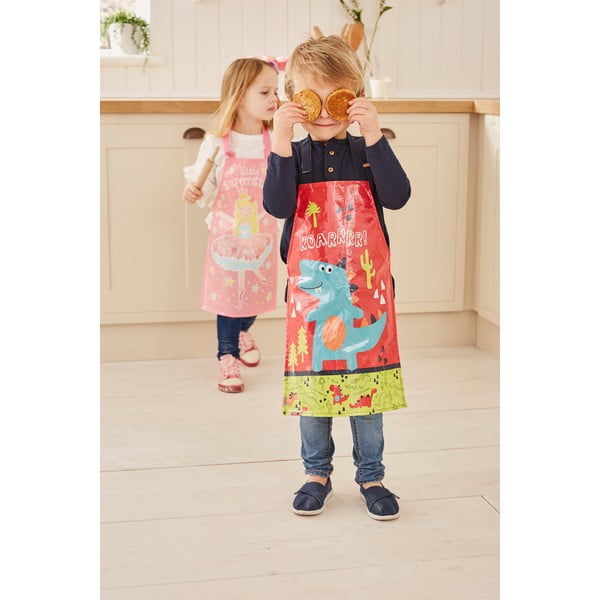 Bavlněná dětská zástěra Cooksmart ® Dinosaur-image-1