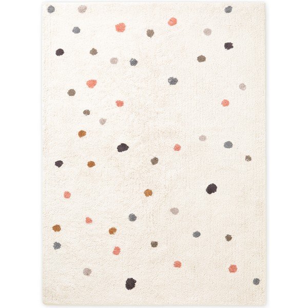 Krémový pratelný/ručně tkaný bavlněný dětský koberec 140x200 cm Snuggle Pippo – Hanse Home