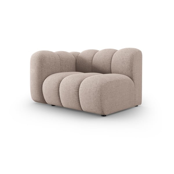 Béžový modul pohovky (levý roh) Lupine – Micadoni Home-image-2