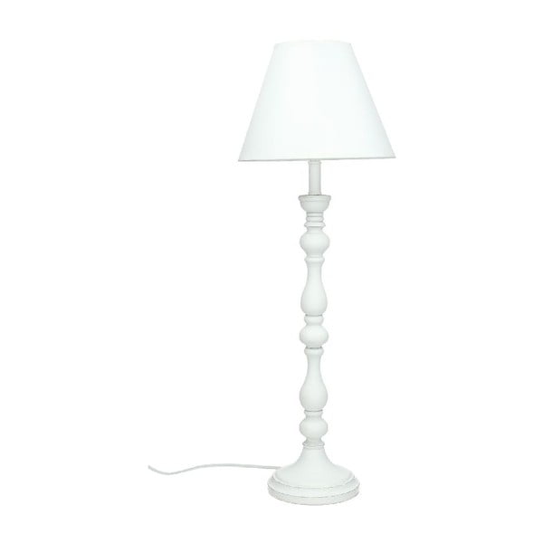 Stolní lampa Wood White, 56,5 cm